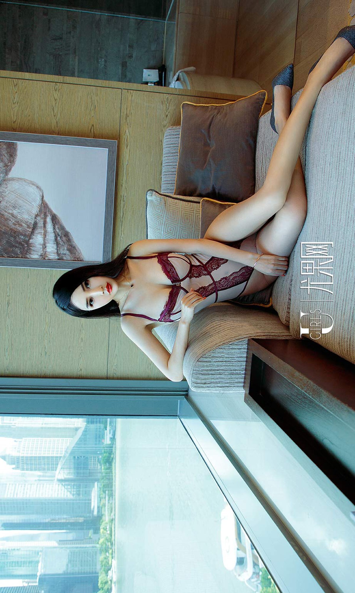 [爱尤物]2018APP NO.1224 俞夕梦一江边花如梦